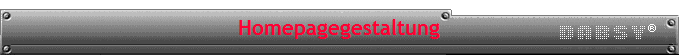 Homepagegestaltung
